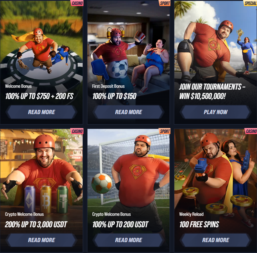 Vegas Hero bonus